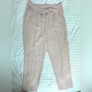 Express | Paperbag High Rise Tie Pants Tapered Trousers